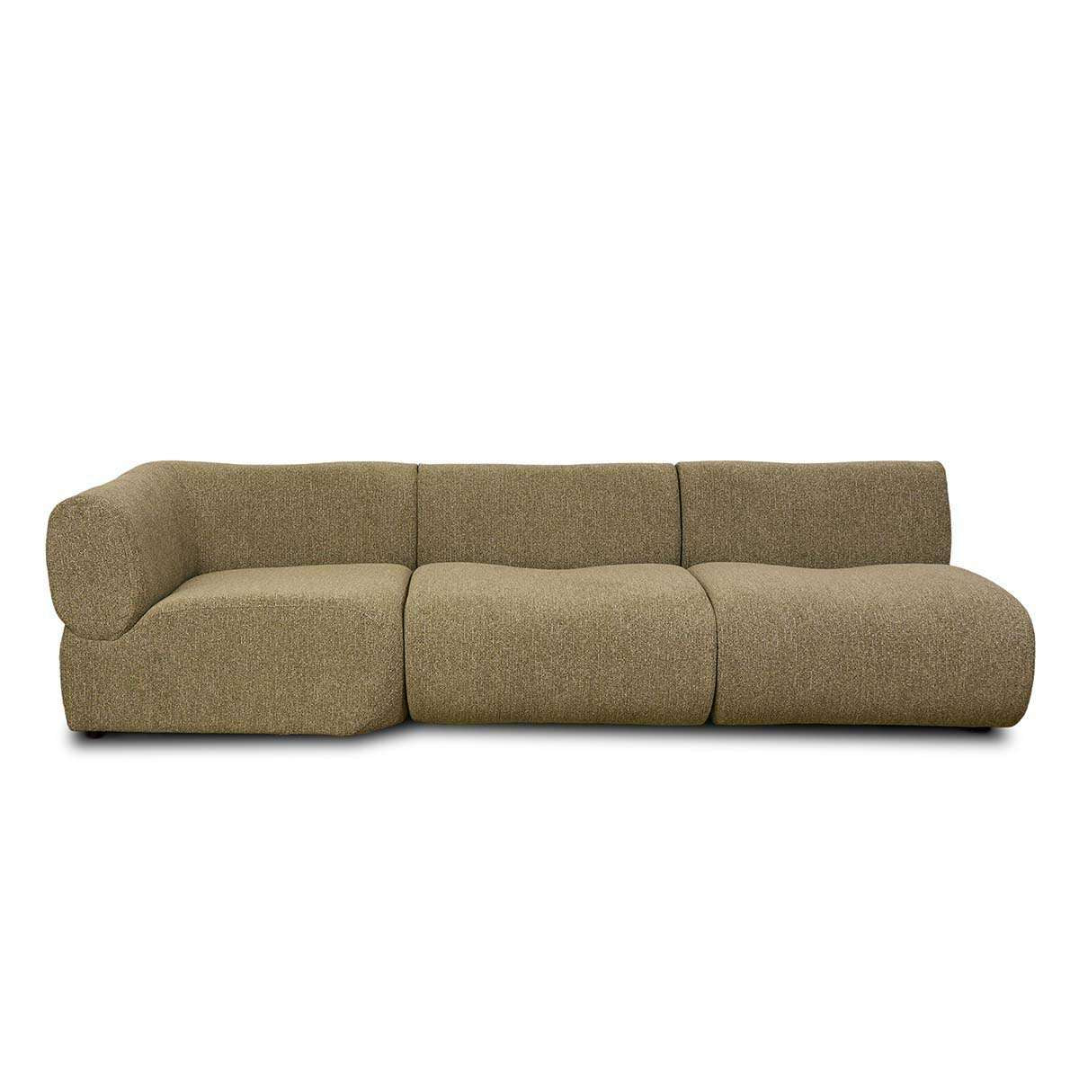 Lola Modular Corner Seat - Green
