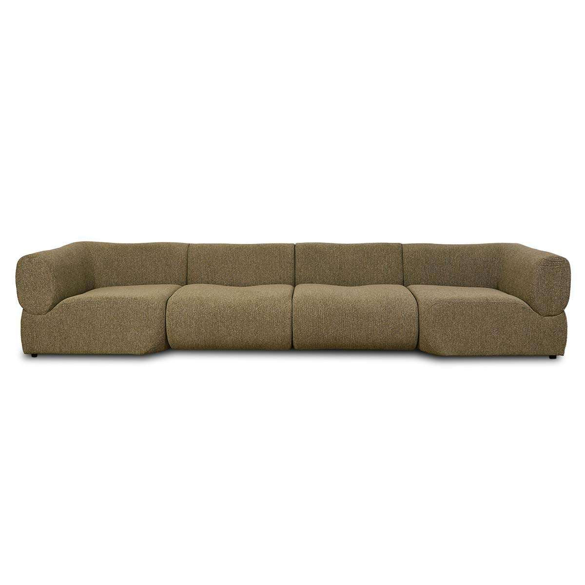 Lola Modular Corner Seat - Green