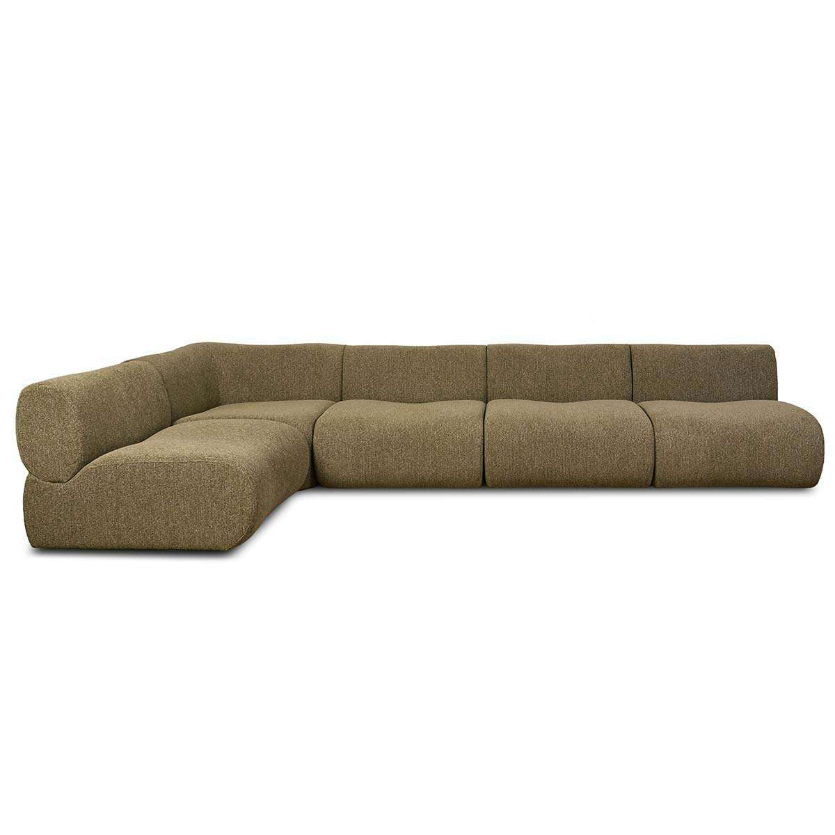 Lola Modular Corner Seat - Green
