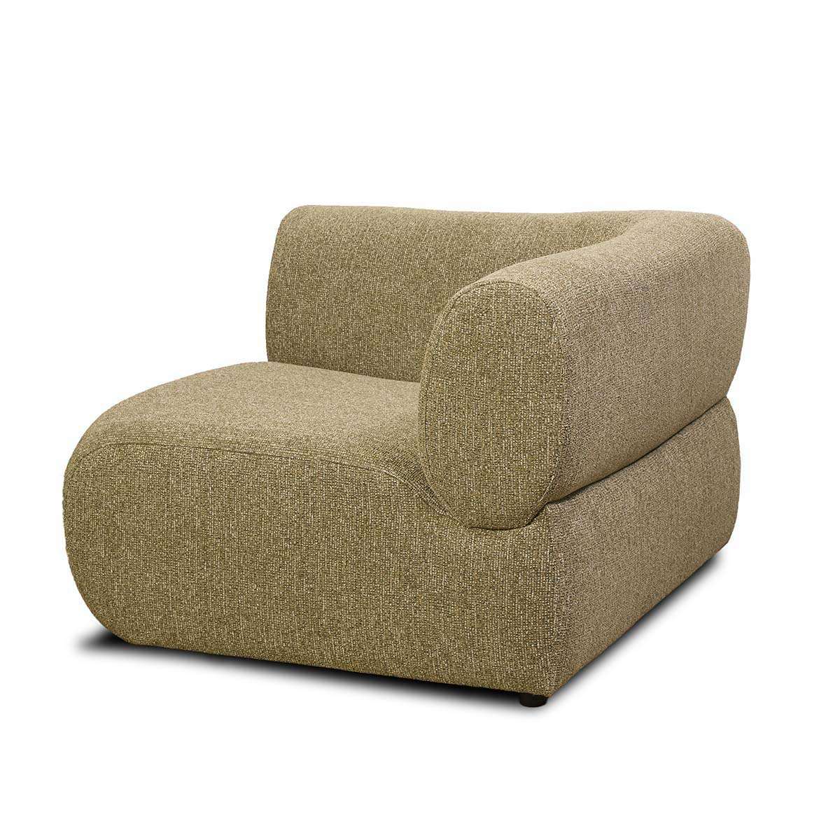 Lola Modular Corner Seat - Green