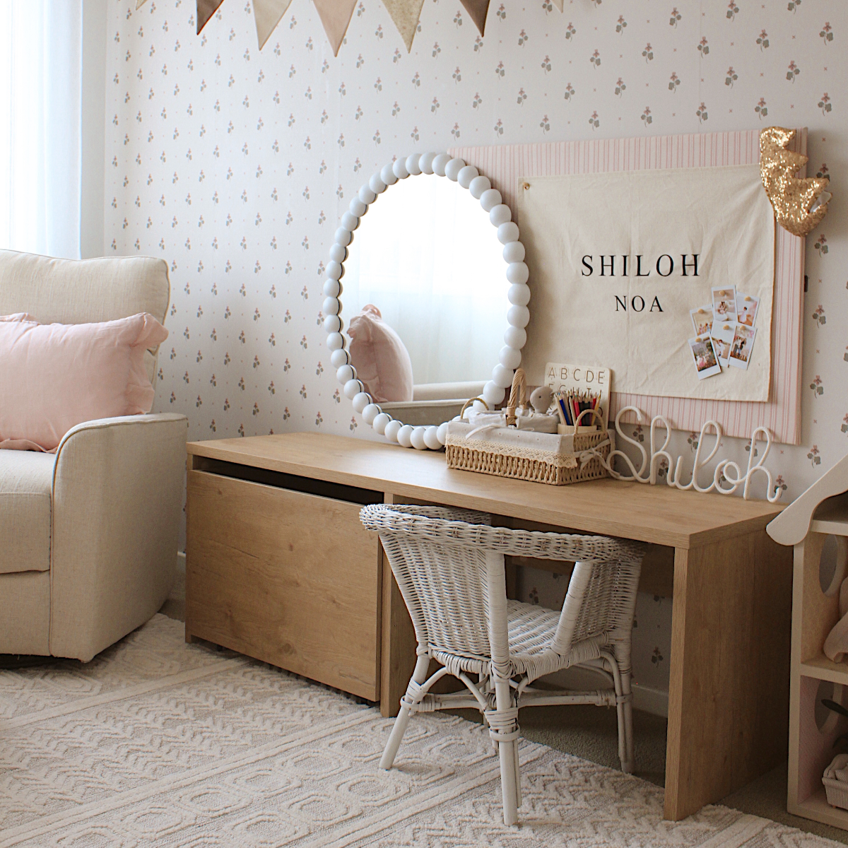 Mini Brixton Play Table with Storage Tub - Mocka New Zealand