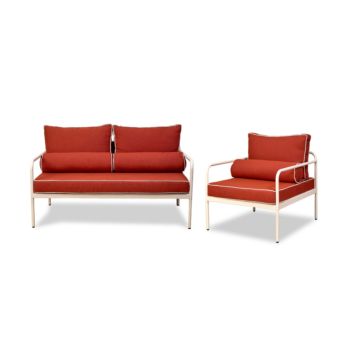 Marin Lounge Seating Paprika Set of Two