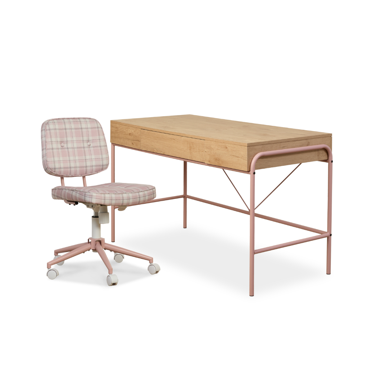 Grover Desk and Chair Bundle - Pink
