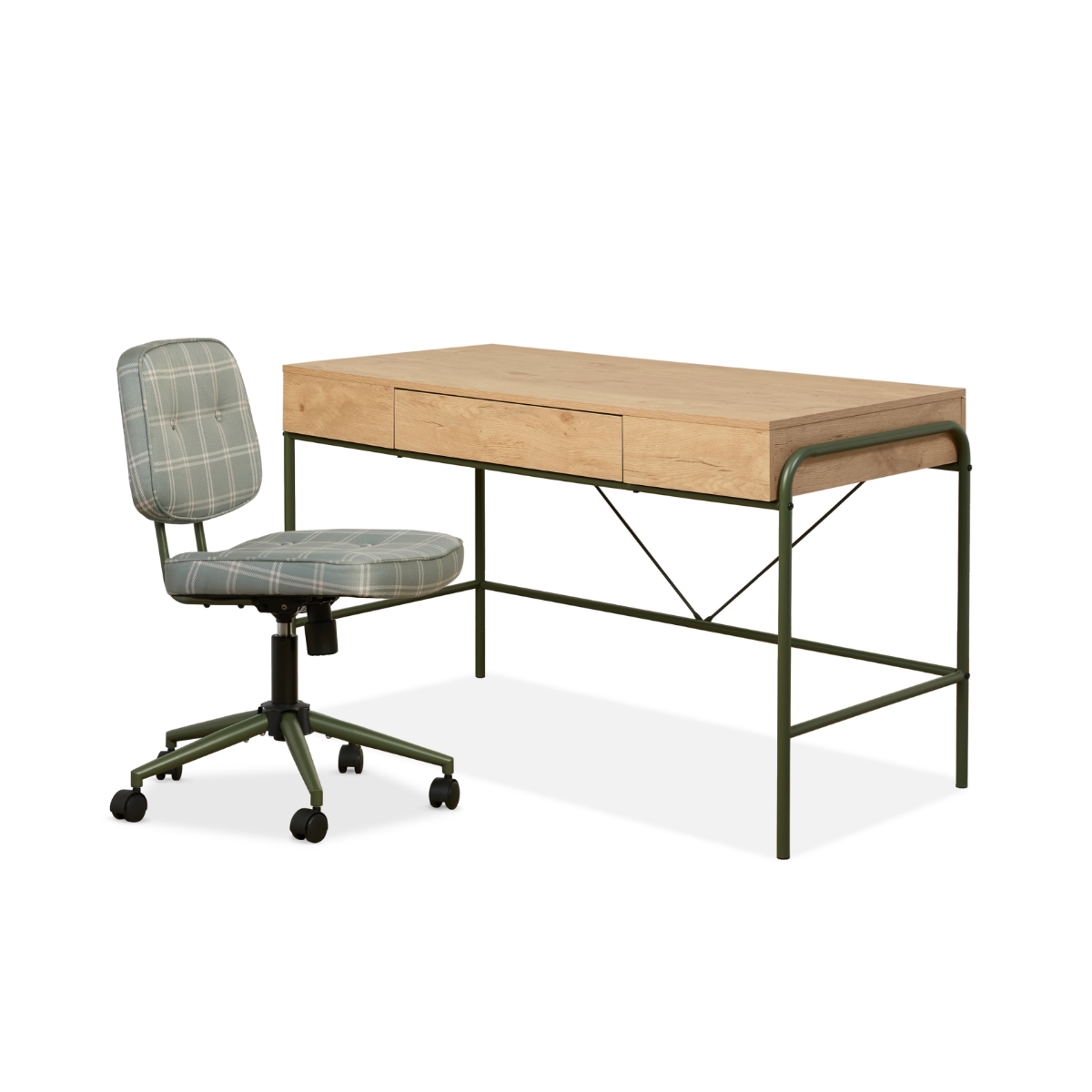 Grover Desk and Chair Bundle - Khaki