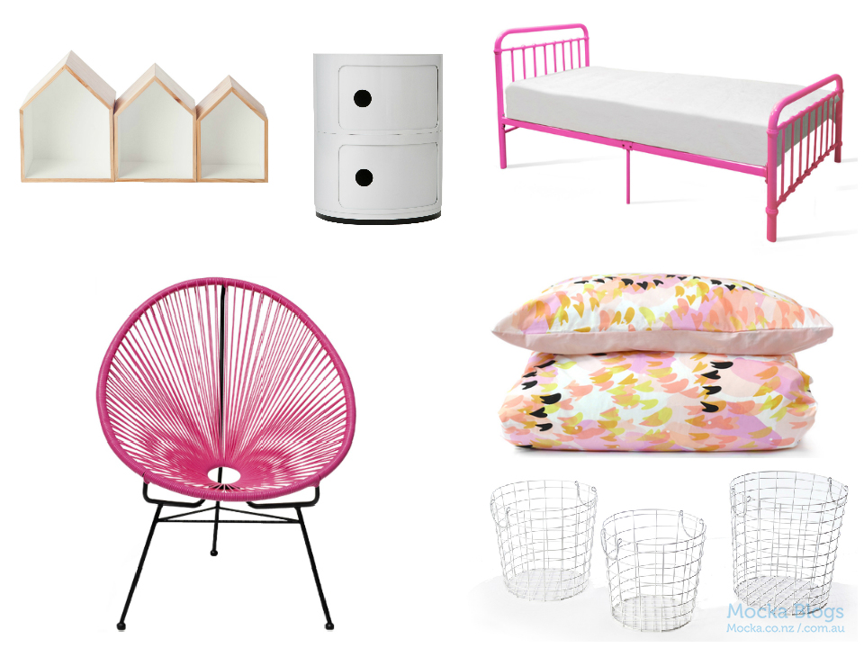 Kids bedroom furniture - Pink